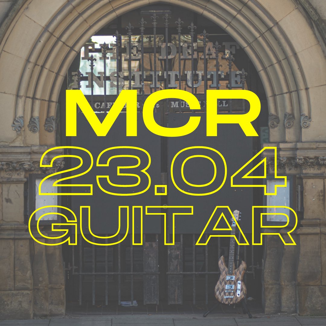 STOCKPORT. TUESDAY 23RD APRIL. SEE YOU THERE. 🚀🎸⭐️

#ManchesterMusic #DocumentaryPremiere #MancunianLegends #CommunitySupport #ManchesterPride #ManchesterCulture #MCRGUITAR #ManchestersGuitar #manchestersguitarproject