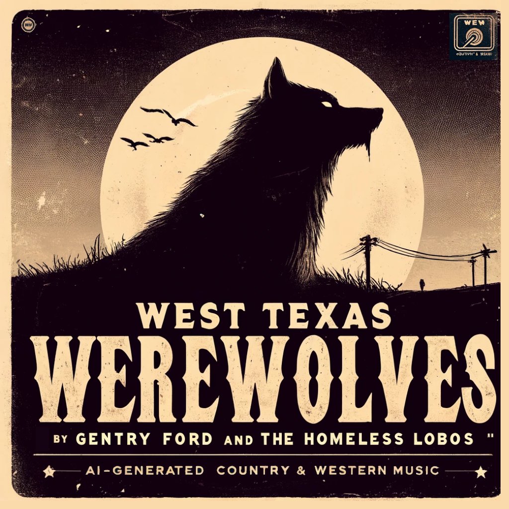 GentryFordHL's tweet photo. Our new album "West Texas Werewolves" drops April 23, 2024. Preorder now! https://t.co/XNrytM9OeL