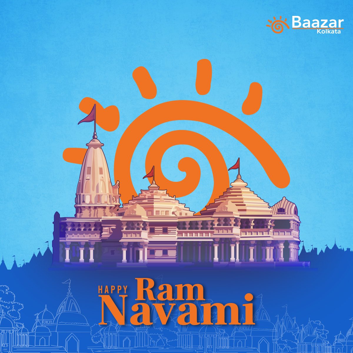 Happy Ram Navami. #BaazarKolkata #ramnavami #ramnavami2024 #ramnavmispecial #ramnavamiwishes #jaishreeram #ramji #shreeram #festiveseason #festivevibes #festivetime #festivespot #topicalpost #topicalspot #occasionspot