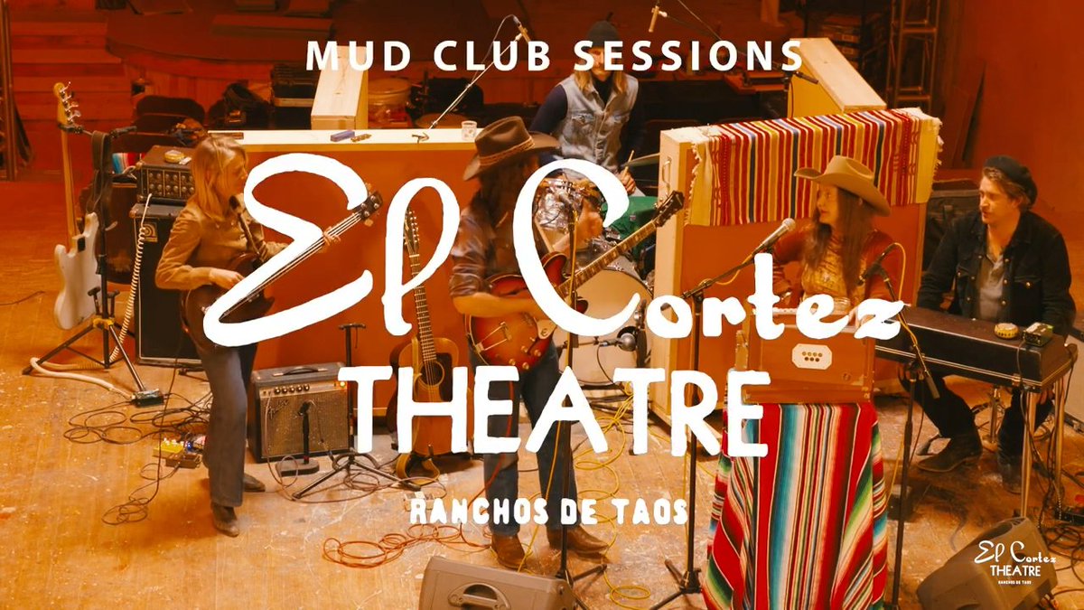 Check out this Mud Club Session we recorded at the El Cortez Theatre in Ranchos de Taos (link in bio). These are alternate takes of “The Jalisco Kid” and “Cold Water Blue” from our new LP 5 on @ejrc , backed by Taos groovers Meredith Stoner, Lon Leary, and C.J. Burnett.