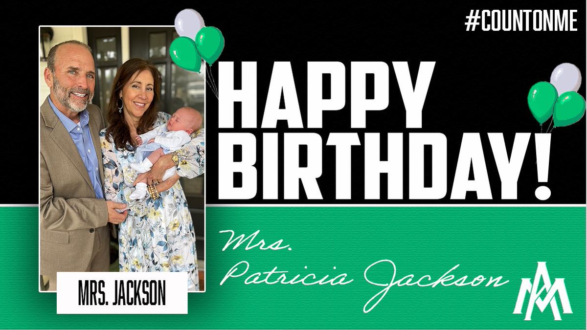 Happy Birthday Mrs. Jackson!
