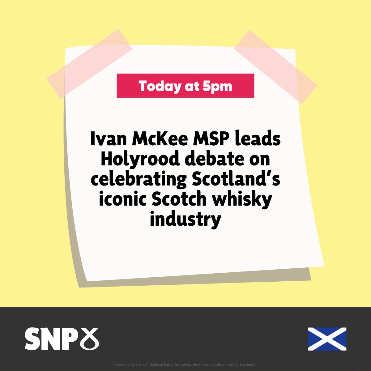 📢 SNP MSP @Ivan_McKee is about to lead a Holyrood debate celebrating Scotland’s Scotch whisky industry. Tune in now on Scottish Parliament TV.