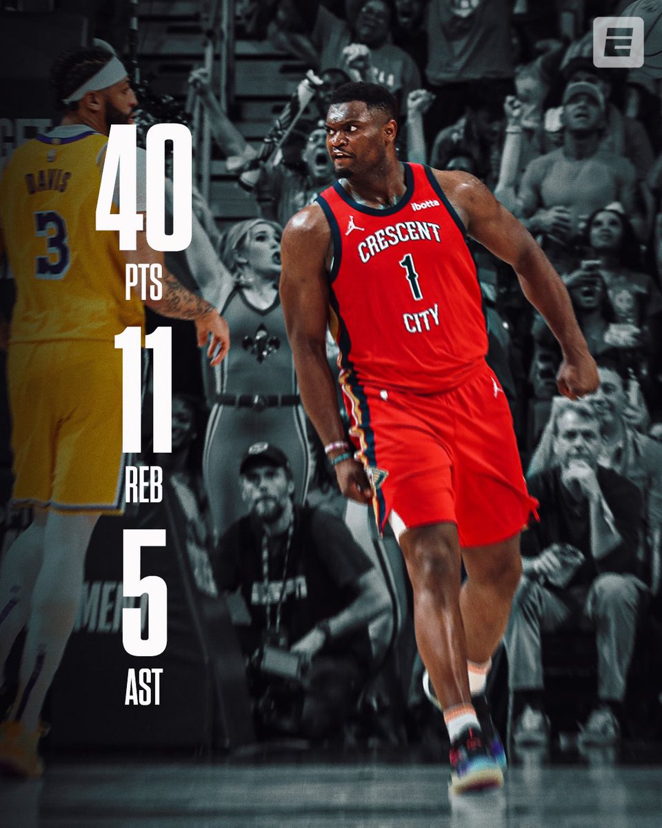 O Zion de Duke ?!🤔

Zion Williamson mostrou ontem no seu 1° jogo de postseason contra os LAL aquilo que pode vir a ser na NBA.

Este jogo de Zion foi o mais próximo que tivemos (na nossa opinião) no tempo em que esteve na universidade Duke. 🧵