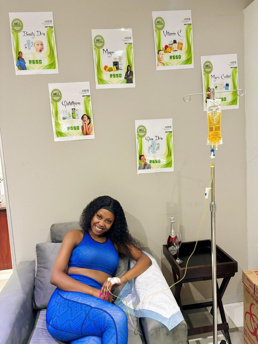 Mpumi_Landan's tweet photo. Amelz Wellness Clinic
A moment to express my deepest gratitude for the compassionate and support you provided during my IV therapy. Your expertise, kindness, and dedication made a challenging journey more bearable. Thank you for treating my physical well-being. 🙏🏽❤️ https://t.co/I7J1NQUszH