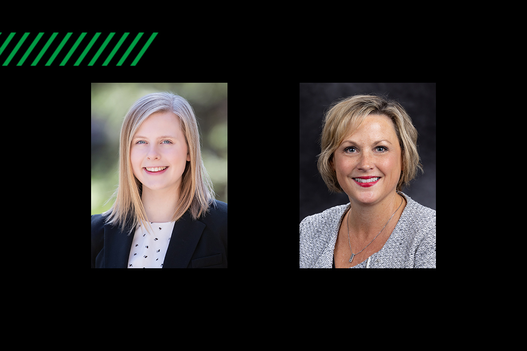 We are #UNDproud of VP Meloney Linder and former student-body president Gracie Lian on being invited to the National Security Forum! The three-day event is meant to build enduring partnerships between local communities and the armed forces. Learn more: blogs.und.edu/und-today/2024…