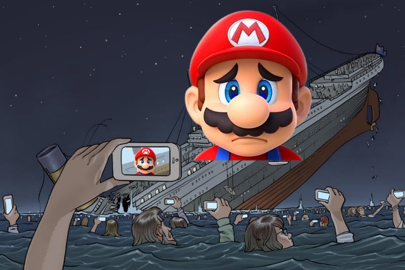 if the Mario sank today