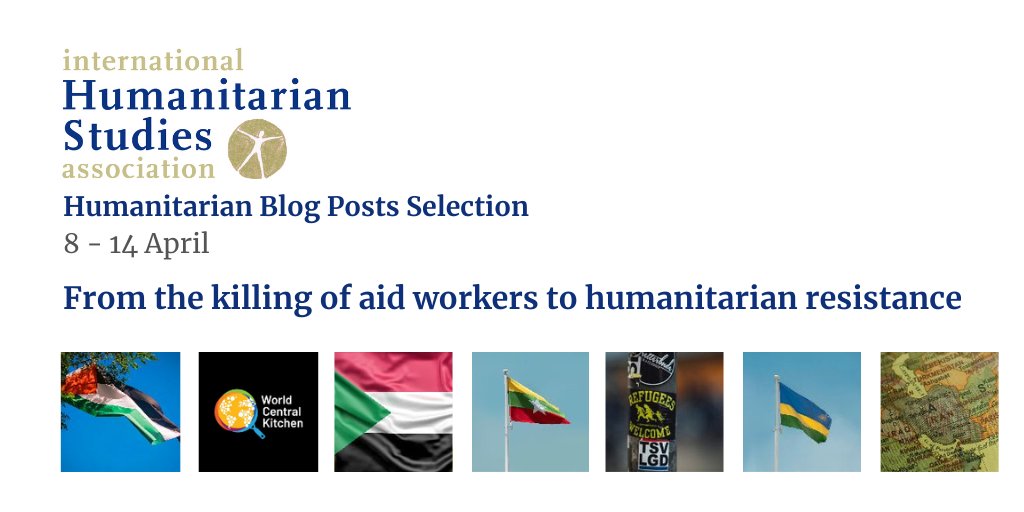 International Humanitarian Studies Association (@ihsa_studies) on Twitter photo This week we're reading about the killing of aid workers to humanitarian resistance.
Join us and read from <a href="/MissLogOps/">Sarah Schiffling</a> <a href="/dimanazzal/">Dima Nazzal, PhD</a> <a href="/RamzyBaroud/">Ramzy Baroud</a> <a href="/AdelinaKamal/">Adelina Kamal</a> <a href="/rinfujimatsu/">Rin Fujimatsu</a> <a href="/HealthLawAdamH/">Adam R Houston</a> <a href="/jwnickerson/">Jason Nickerson</a> <a href="/MatiRosina/">Mati Rosina</a> <a href="/Tim_Buder/">Tim Buder</a> <a href="/megsattler/">Meg Sattler</a> ++!
Subscribe: tinyurl.com/mpm3kdmr This week we're reading about the killing of aid workers to humanitarian resistance.
Join us and read from <a href="/MissLogOps/">Sarah Schiffling</a> <a href="/dimanazzal/">Dima Nazzal, PhD</a> <a href="/RamzyBaroud/">Ramzy Baroud</a> <a href="/AdelinaKamal/">Adelina Kamal</a> <a href="/rinfujimatsu/">Rin Fujimatsu</a> <a href="/HealthLawAdamH/">Adam R Houston</a> <a href="/jwnickerson/">Jason Nickerson</a> <a href="/MatiRosina/">Mati Rosina</a> <a href="/Tim_Buder/">Tim Buder</a> <a href="/megsattler/">Meg Sattler</a> ++!
Subscribe: tinyurl.com/mpm3kdmr