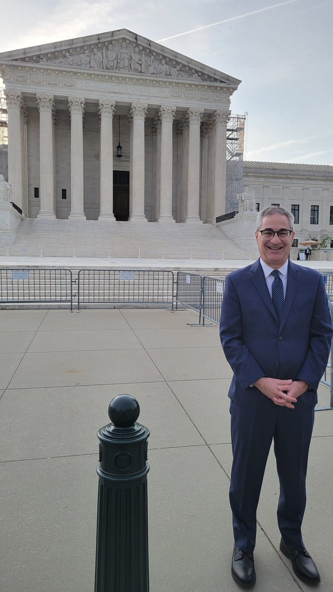 Some days, as a lawyer, you appear at the Supreme Court of the United States. No biggie.