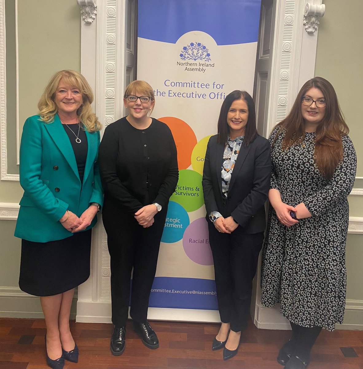 The @NIAEOCttee met with the @EqualityCommNI, @NIHRC, @BillofRightsNI - Wednesday 17 April, 2pm to discuss the dedicated mechanism (DM). The Human Rights Commission and the Equality Commission have duties and powers to monitor, supervise, advise, enforce, and report on DM.