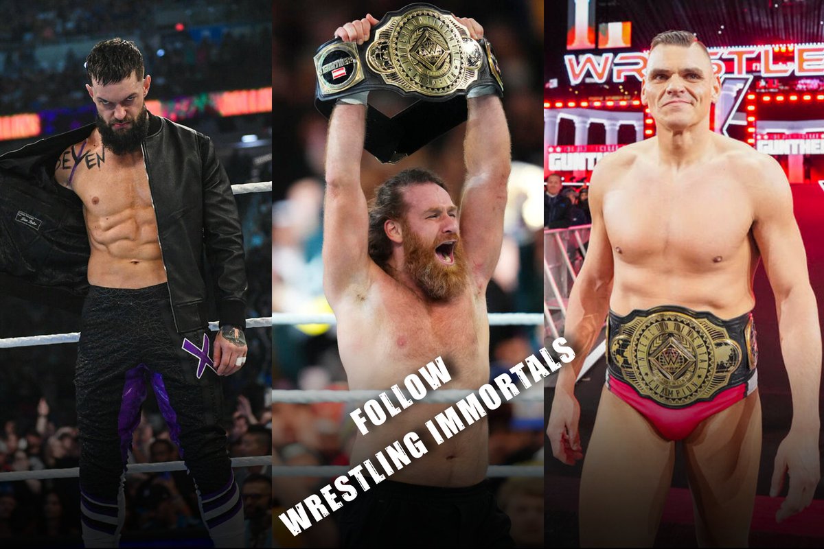 WWE will be running #SamiZayn vs. #Gunther vs. #FinnBalor on the #WWEUKtour.

#Rhearipley #DamianPriest #WWENXT #WWERaw #WWEBacklash #LivMorgan #RomanReigns #WWE #SethRollins #chadgable  #InterContinentalChampionship