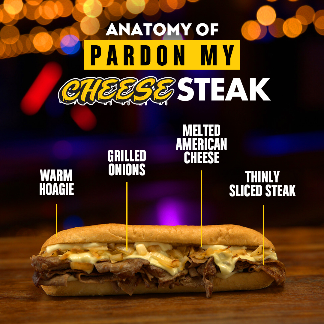 We definitely would have paid more attention in science class if we were taught about the @PardonMySteak from @barstoolsports’ @PardonMyTake! To see if we’re serving this at a center near you, visit pardonmycheesesteak.com/locations/bowl… 😋