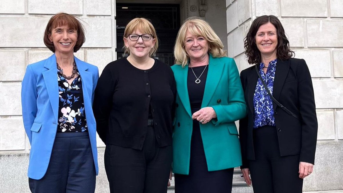 Our Chief Commissioner, Geraldine McGahey, and @NIHRC Chief Commissioner, Alyson Kilpatrick, briefed the Committee for the Executive Office on our work under Article 2 of The Windsor Framework, including the impact of loss of EU funding, the impact of Brexit on minority ethnic…