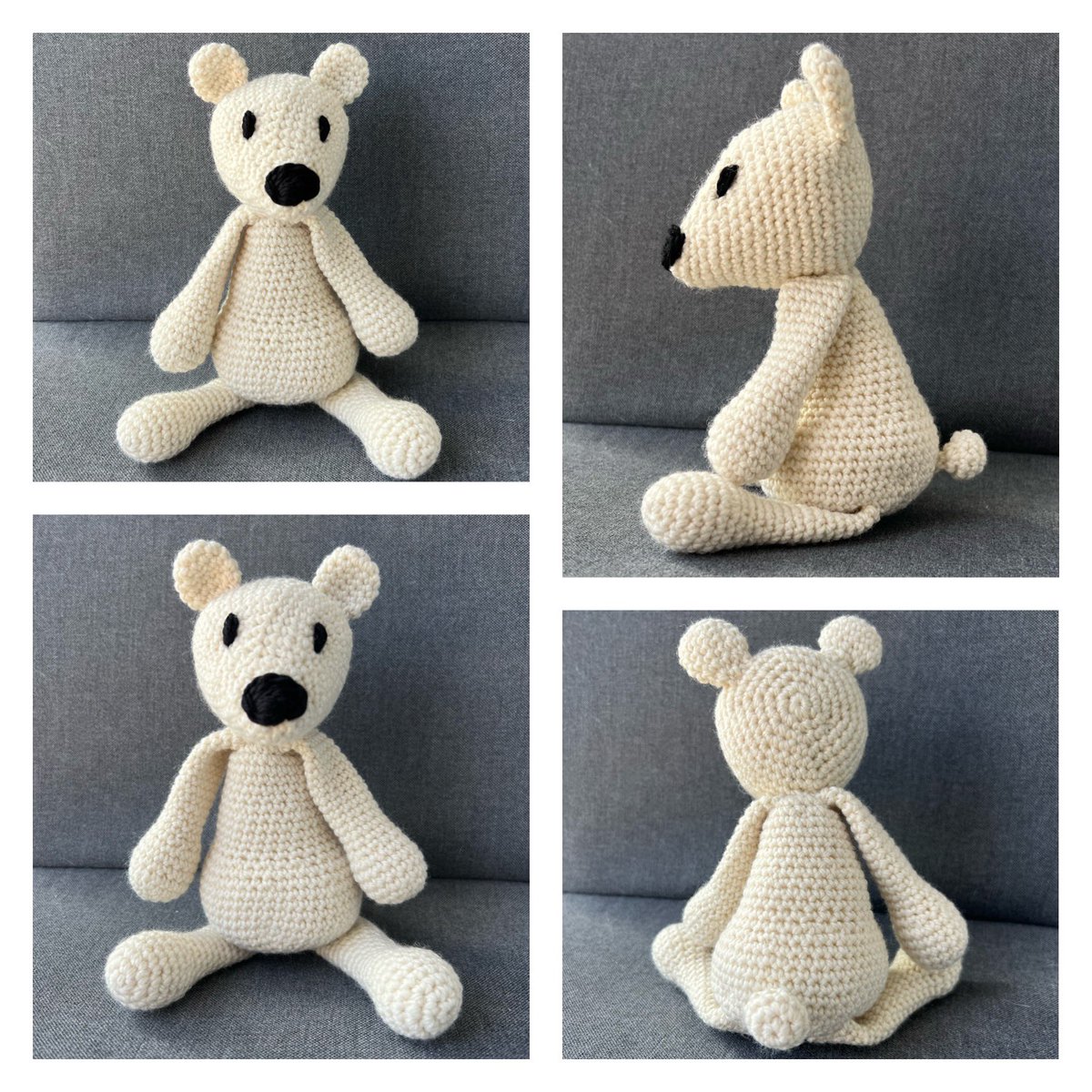 f33lthesun's tweet photo. @toft_uk No3 is Piotr, the polar bear.
#EdsAnimals #ToftUK @toft_uk #EduCrochet https://t.co/A1ZQqBHNZo