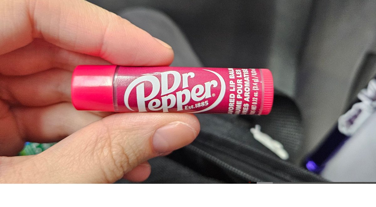 does any1 even care abt dr pepper chapstick anymore......