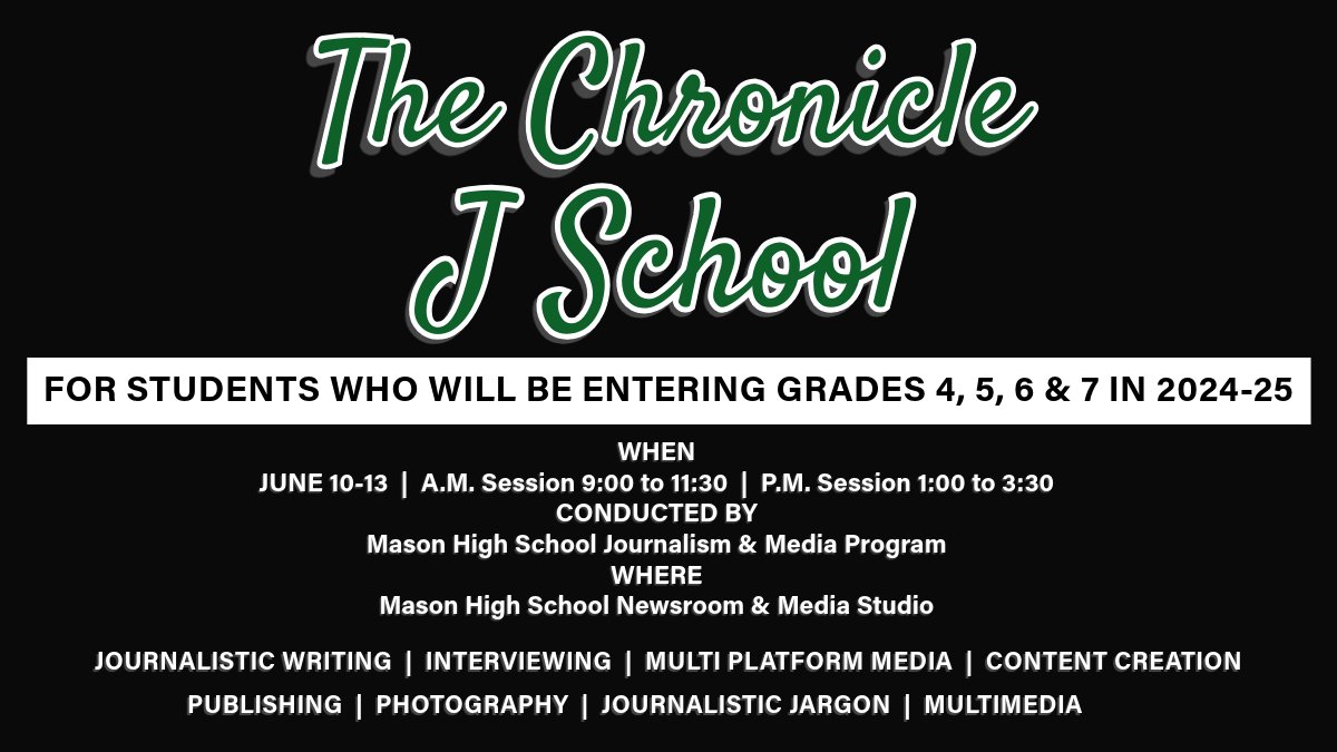 MHS Chronicle tweet media