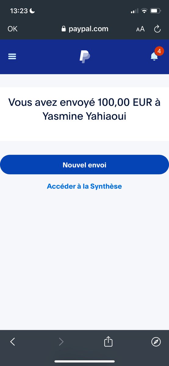 Elewwna's tweet photo. @aynjdid Je me suis faite arnaquer par @nessyhh__ attention à vous !!! https://t.co/P2vJ3JD9dz