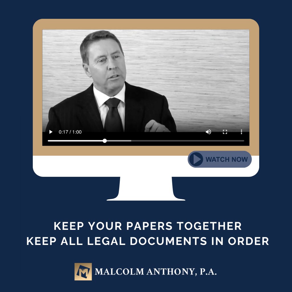 Disorganized paperwork can weaken your defense. Keep all legal documents in order, as thorough records can be pivotal in legal proceedings. bit.ly/3RPqIgi #malcolmanthonypa #criminaldefense #experience