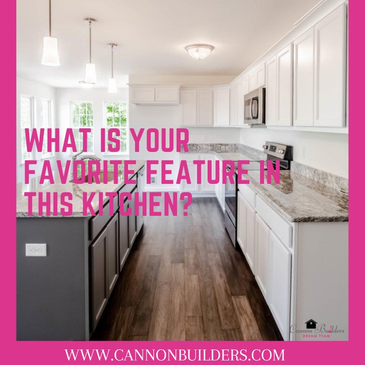 Fall in love with your dream kitchen! 💖 What makes you go 'wow'? The fresh cabinet color, majestic countertop, or the impressive island with a 2-tone option? Comment with your favorite feature! 🏡 #KitchenGoals