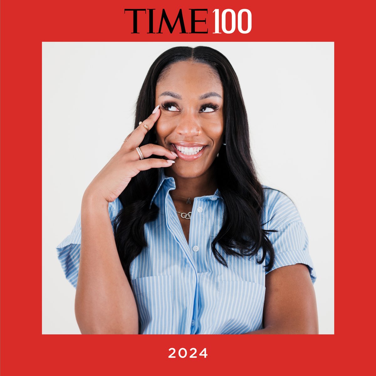 TOP TIER ✨ @TIME's list of the 100 Most Influential People in the world! Congratulations, @_ajawilson22! time.com/time100