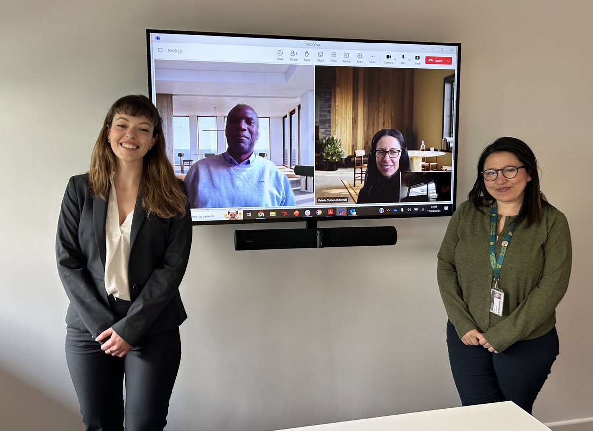 School of Life Sciences, University of Westminster (@lifesciwestmin) on Twitter photo Huge congratulations to <a href="/vittoria_vecch/">Dr Vittoria Vecchiato</a> for a fantastic thesis defence today. Many thanks to the examiners Dr Godfrey Kayazze and Prof Valeria Chiono, and supervisors <a href="/pooja_basnett/">Dr. Pooja Basnett</a> and <a href="/NobleResearcher/">Noble Research</a> Huge congratulations to <a href="/vittoria_vecch/">Dr Vittoria Vecchiato</a> for a fantastic thesis defence today. Many thanks to the examiners Dr Godfrey Kayazze and Prof Valeria Chiono, and supervisors <a href="/pooja_basnett/">Dr. Pooja Basnett</a> and <a href="/NobleResearcher/">Noble Research</a>