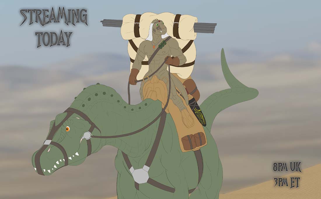 Art stream tonight, starting at 3pm Eastern and  continuing for 3 or 4 hours. Adding shading to the drawing here, so drop by to see it before its public post!
 
 picarto.tv/KaaBakensobek