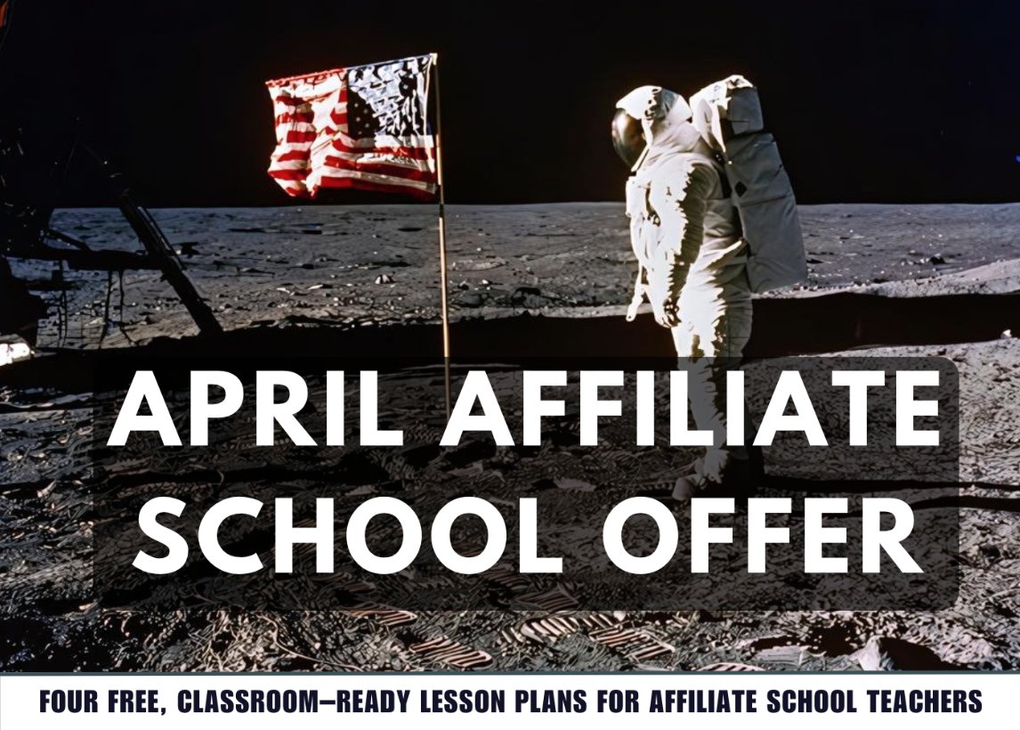 Teachers: A new Affiliate School Offer is now available! Claim the offer to receive four free lesson plans covering a wide range of 19th and 20th-century content areas. ➡️ gilderlehrman.org/monthlyoffer Not an Affiliate? Register here: gilderlehrman.org/affiliate #sschat