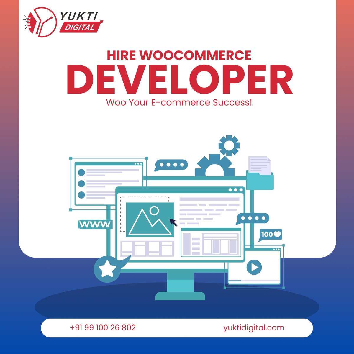 yuktidigitals's tweet photo. Calling all WooCommerce wizards! Want to be part of a dynamic team revolutionizing online shopping experiences? We're hiring a talented developer to help us build and optimize our e-commerce platform.  
https://t.co/TkACkub8Cq
#HiringNow #WooCommerceExpert #WooCommerceDeveloper https://t.co/6HxivUSdKA