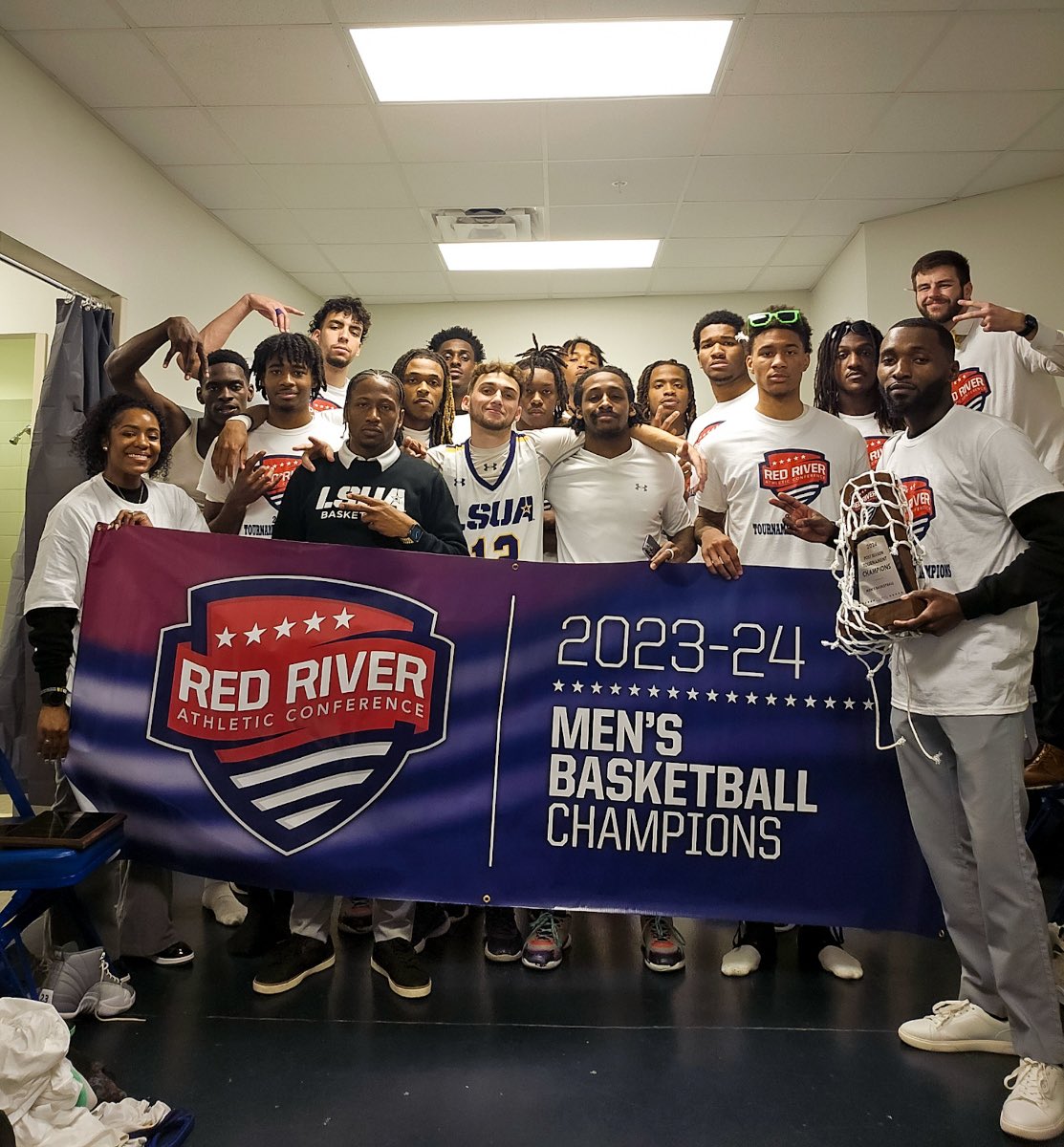 Shoutout to Team 1! Program Recognition!!! God is good! <a href="/LSUA_MBB/">LSUA MBB</a>