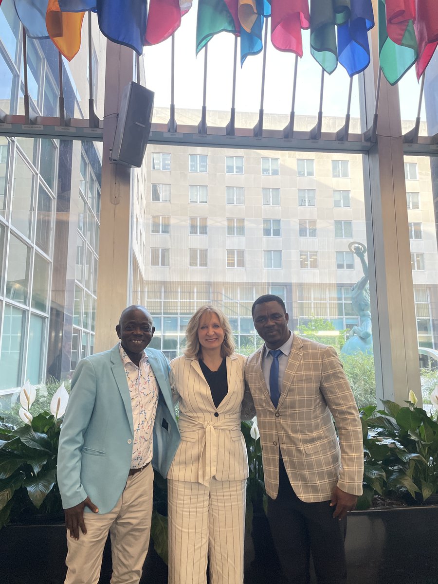 During these exciting times in Liberia, I was pleased to once again welcome our friends Hassan Bility and Adama Dempster to DC. Hassan, Adama, & many others have been fighting for accountability for war crimes for years. Now more than ever, we’re all ready to work with the