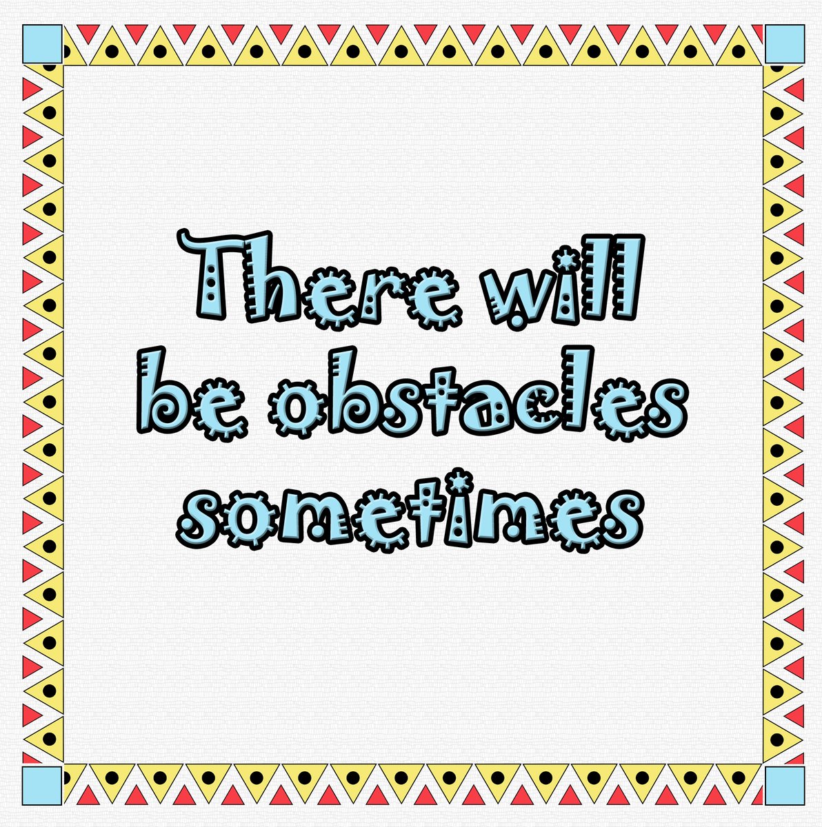 NativeStew's tweet image. There will be obstacles sometimes. 👍

#obstacle #barrier #difficulty #hardship #hitch #hurdle #impediment #interference #obstruction #restriction #snag #endure #persevere #focus #achieve #accomplish #forward #upward #onward #success