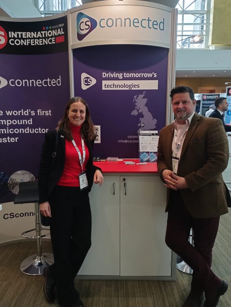 Wales was out in force this week at the @compoundsemi #CSMagazine Conference in Brussels.

Co-chaired by the head of our #Compound #Semiconductor Cluster @CSconnected, the conference brought together leading companies & academics in this growing sector.

#CSInternational