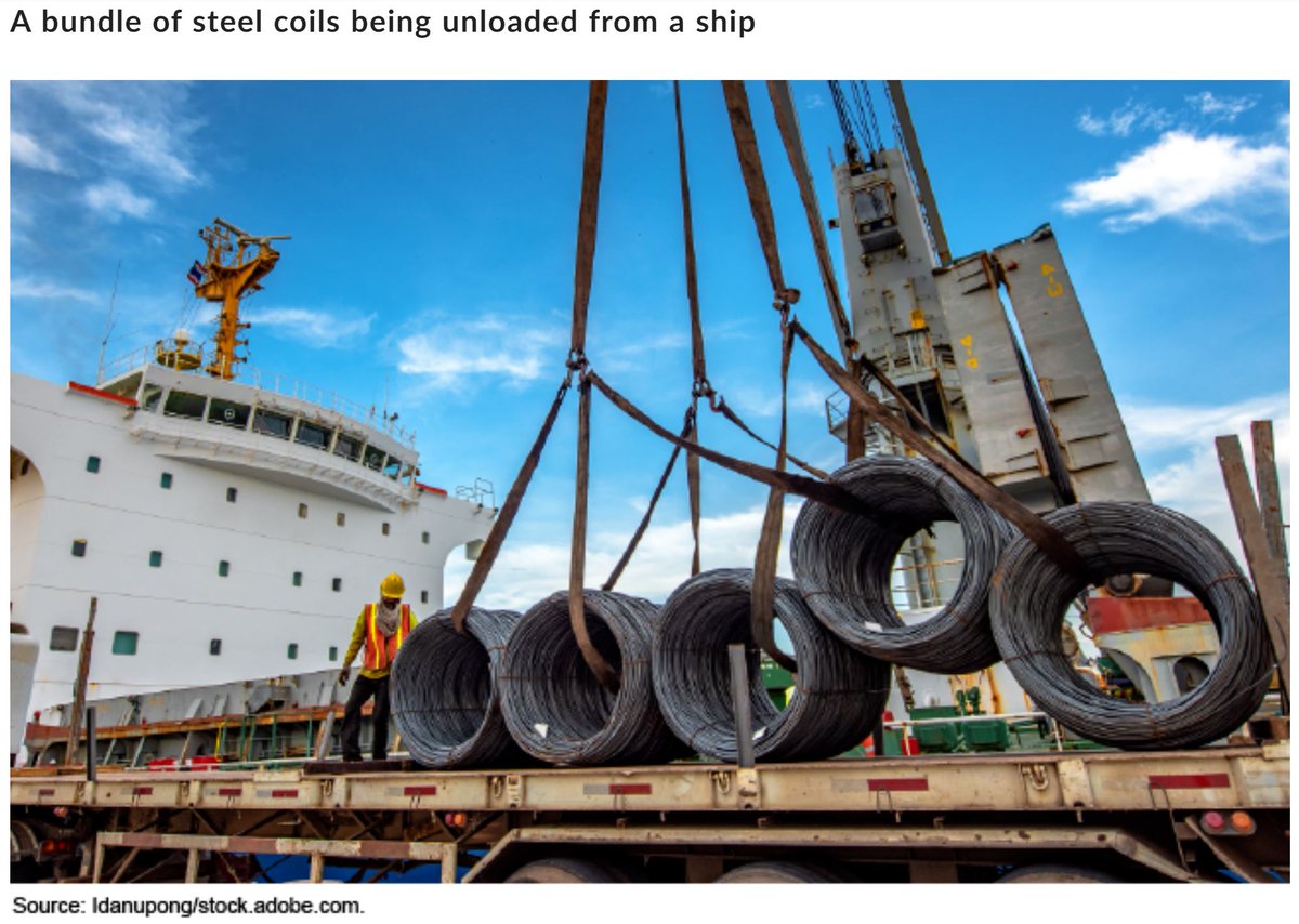 Today, the President will announce increased tariffs on Chinese #steel products. We’ve looked at how companies can apply to be excluded from existing steel tariffs, and how @Commercegov & @CBP could improve their process for implementing these exclusions: gao.gov/products/gao-2…