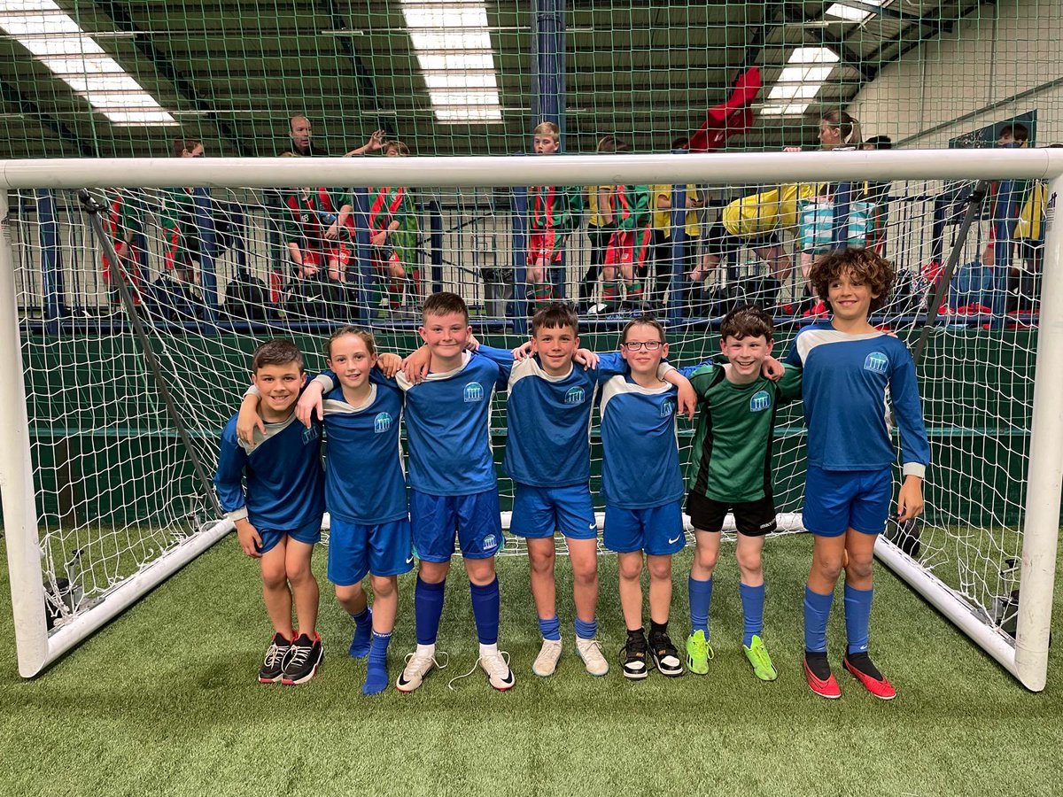 missffwilliams's tweet photo. LLONGYFARCHIADAU enfawr i fechgyn bl 6 am ennill twrnament @CVSFA heddiw. Balch iawn! 👏 ~ CONGRATULATIONS to the Year 6 boys for winning the @CVSFA tournament today. Very proud of the team! #brobalch https://t.co/PYji4ANsYw