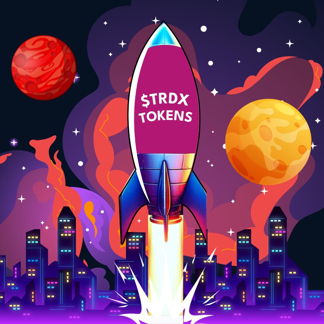 TreydoraP_inc's tweet photo. Blast off with $TRDX tokens!🚀💫
Propel your journey through the cryptoverse and trade beyond the stars.
Are you on board for the ride of a lifetime?
#TRDX #ToTheMoon #CrytoLaunch https://t.co/UjEHHAoUgI