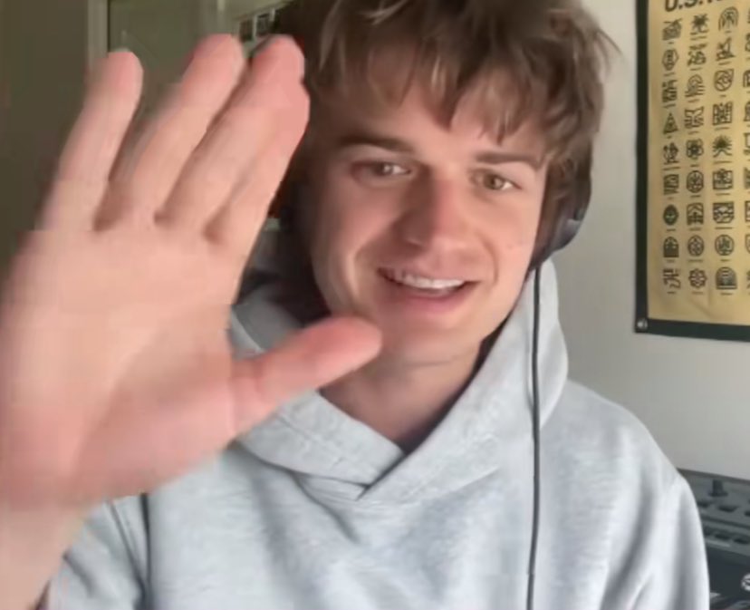 the grey hoodie 🥺