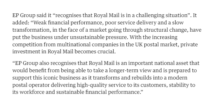 Royal Mail owner received takeover offer from Czech billionaire theguardian.com/business/2024/… Hmm. I note that the Czech Republic's national address dataset (RÚIAN) is #opendata – unlike Royal Mail's PAF geoportal.cuzk.cz/(S(eq1j3ethril… + data.gov.cz/zdroj/datov%C3… #openaddresses