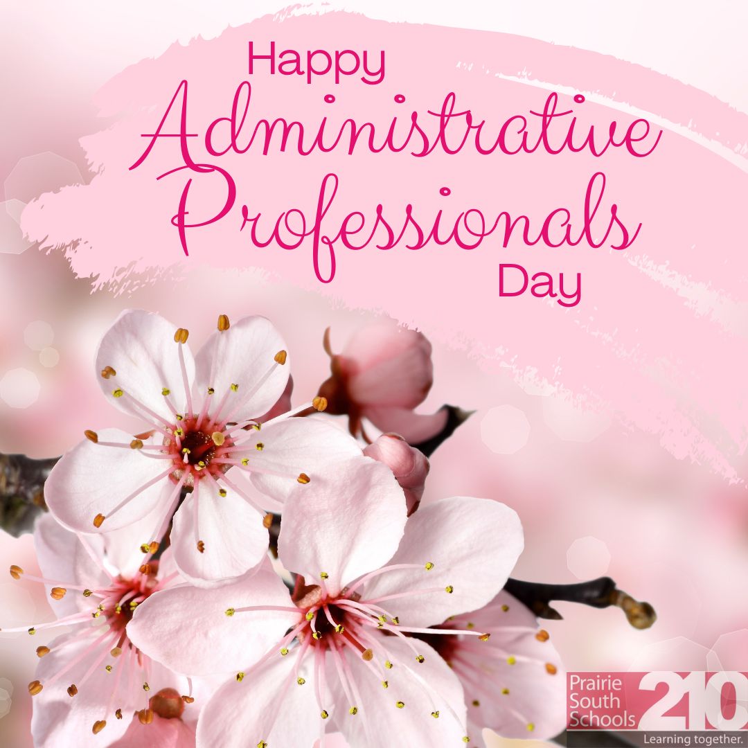 PrairieSouth's tweet image. Happy Administrative Professionals Day! Thank you to all our administrative professional staff for all they do to support our students and staff.