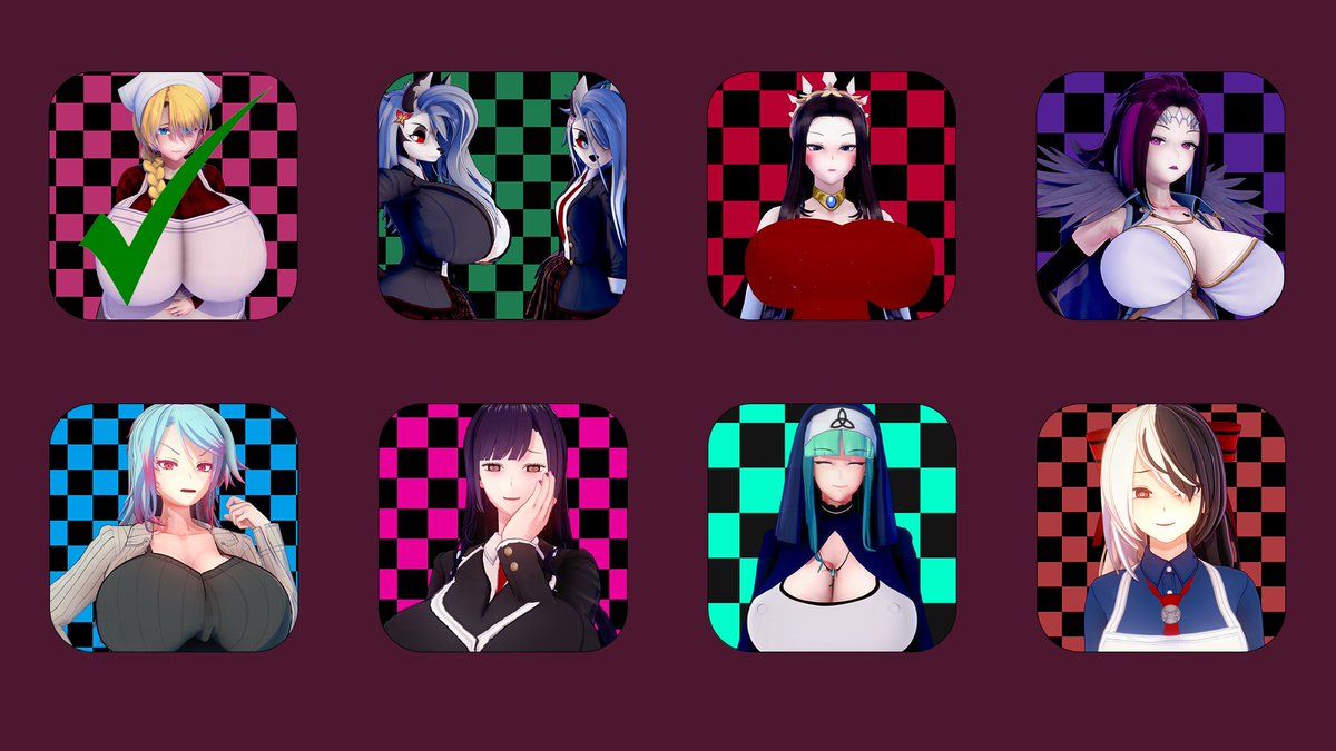 FantasyOpposite's tweet photo. A little vote for Patreon/ SS voter on which character you want to see most in the next update.
If you are a supporter vote on,
Patreon: https://t.co/rR5eb4hs0Z
SubsribeStar: https://t.co/uMsMTrHyiy https://t.co/Gattbnuuh6