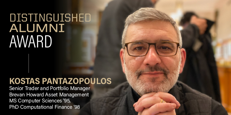 Congratulations to Dr. Kostas Pantazopoulos on being selected as a Distinguished Alumni by the College of Science. @PurdueCS @LifeAtPurdue #Science #ComputerScience #Alumni #Purdue #PurdueUniversity #Boilermaker