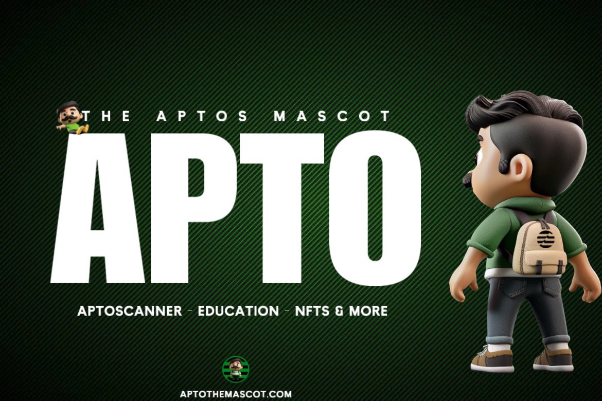 One Mascot to rule them all!😎🌐 $APTO $APT