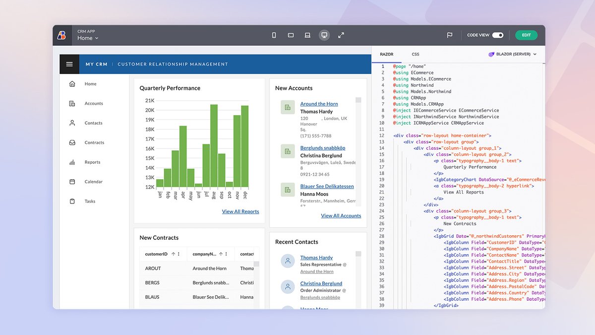 Faster app delivery &amp; greater experiences. 💫

App Builder empowers you to optimize #development resources and create amazing, future-proof business #apps in a fraction of time. With various features available for any use cases.

See for yourself! bit.ly/3Uw7hKF