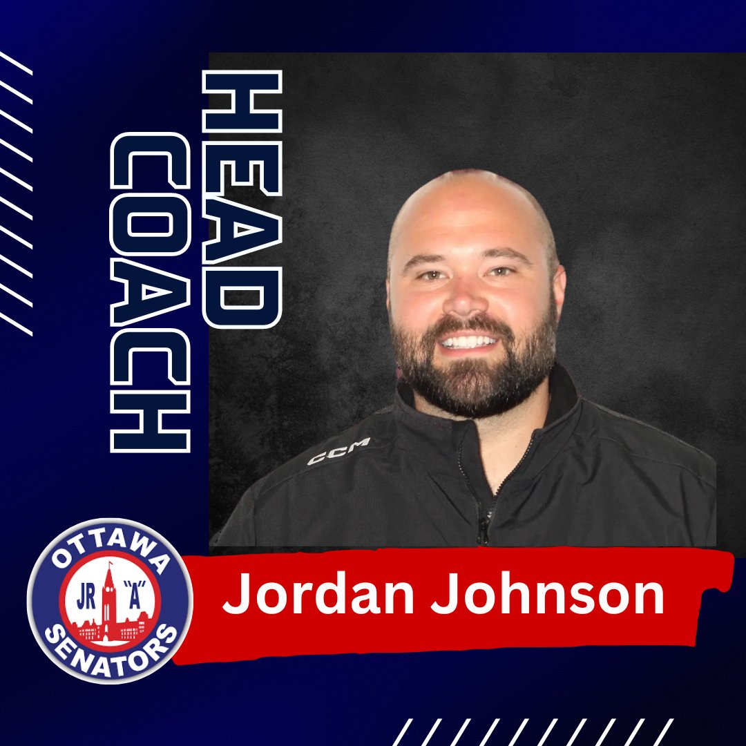 We are proud to announce that the next Head Coach for our historic franchise with be Jordan Johnson! 'I couldn't be more grateful to be given the opportunity to work with OJS. I grew up watching my father coach in the CCHL for years. This is a dream come true' - Jordan Johnson