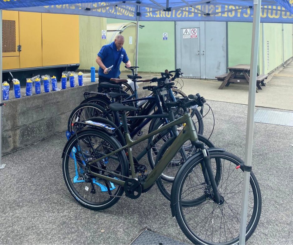 We had a great time at @Luas Depot, Red Cow, sampling our range of bikes during the Cycle To Work Roadshow yesterday!

We will be at Sandyford Luas Depot for a bike day trial today. 

Contact us at marketing@cyclesuperstore.ie to bring us to your workplace. 

#cycletowork #luas