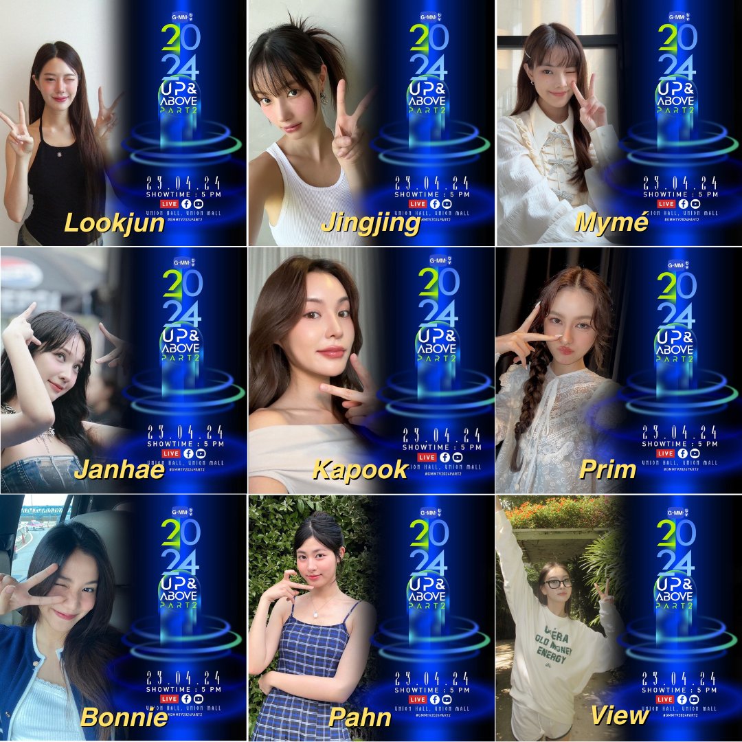 GlThinker's tweet photo. [#GMMTV2024PART2 x #ThaiGL]

For GMMTV2024, all actresses I could find. They might be up for #BuiltInLove and #Queendom by #salmonwriting or for any of the many, many Chao Planoy books that were sold.

No #Milklove or #Viewjune that we know of. Also: Emi? 👀 https://t.co/HZ2ooOsUkh