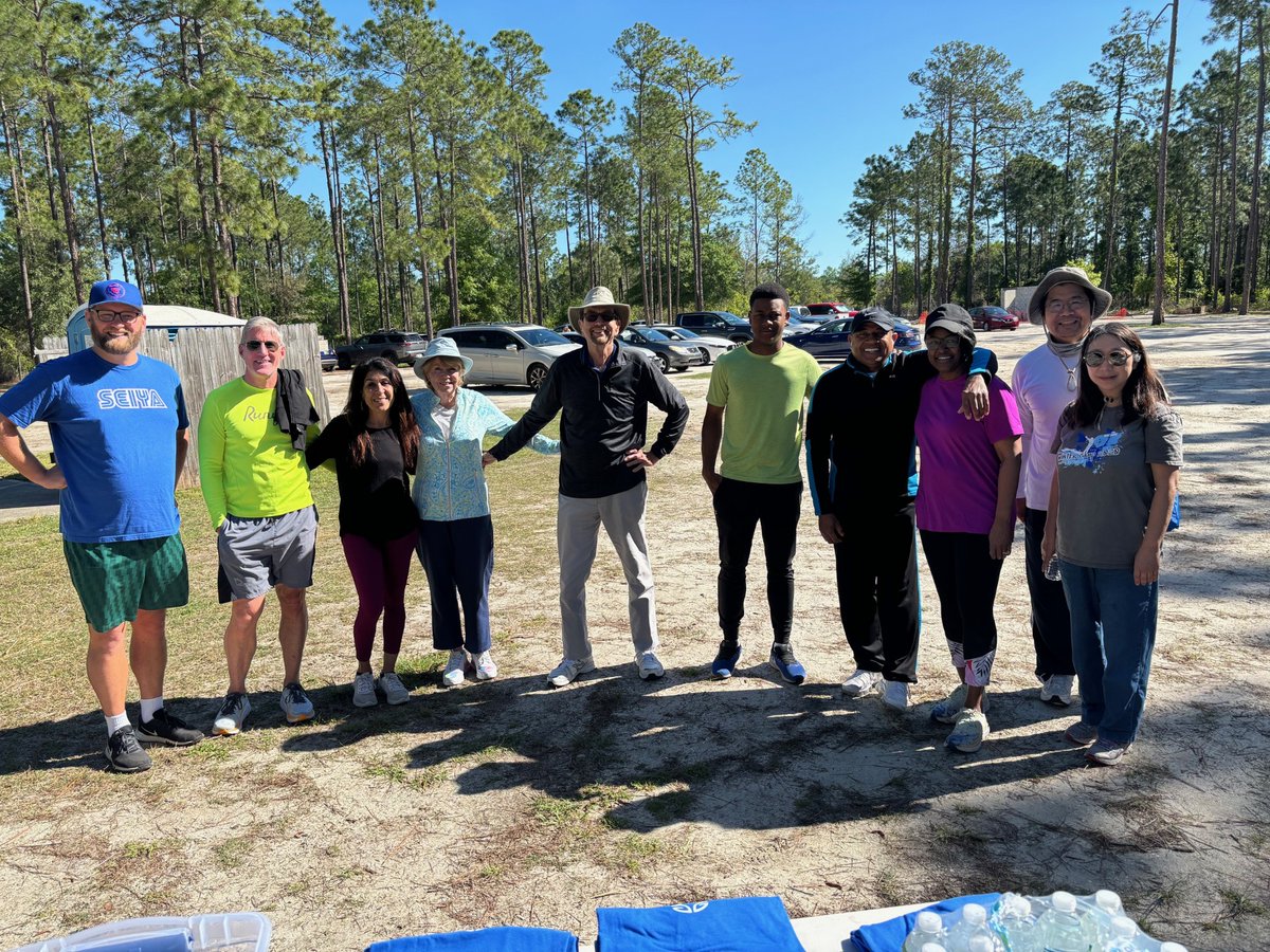 The DCMS, in partnership w/ @BZPjacksonville, recently hosted a Trail Day at Julington-Durbin Creek Preserve. DCMS members joined us to walk the 2-mile trail for a morning of fun & fitness. Our organizations are working together to encourage a healthier and happier community!
