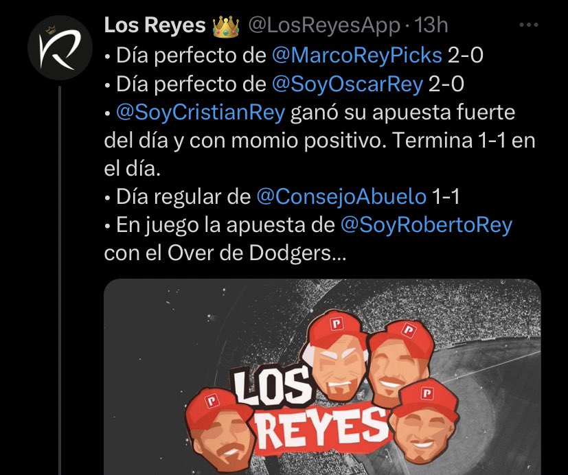 McPatoStake10's tweet photo. Vamos con las jugadas de los reyes 

Sus jugadas de Marco rey y compañía los publicaremos por nuestro canal gratuito

❤️ + RT y se los dejo GRATIS ahora ⬇️ 

https://t.co/CPwnDzy3Zu https://t.co/QMN6QSy71l