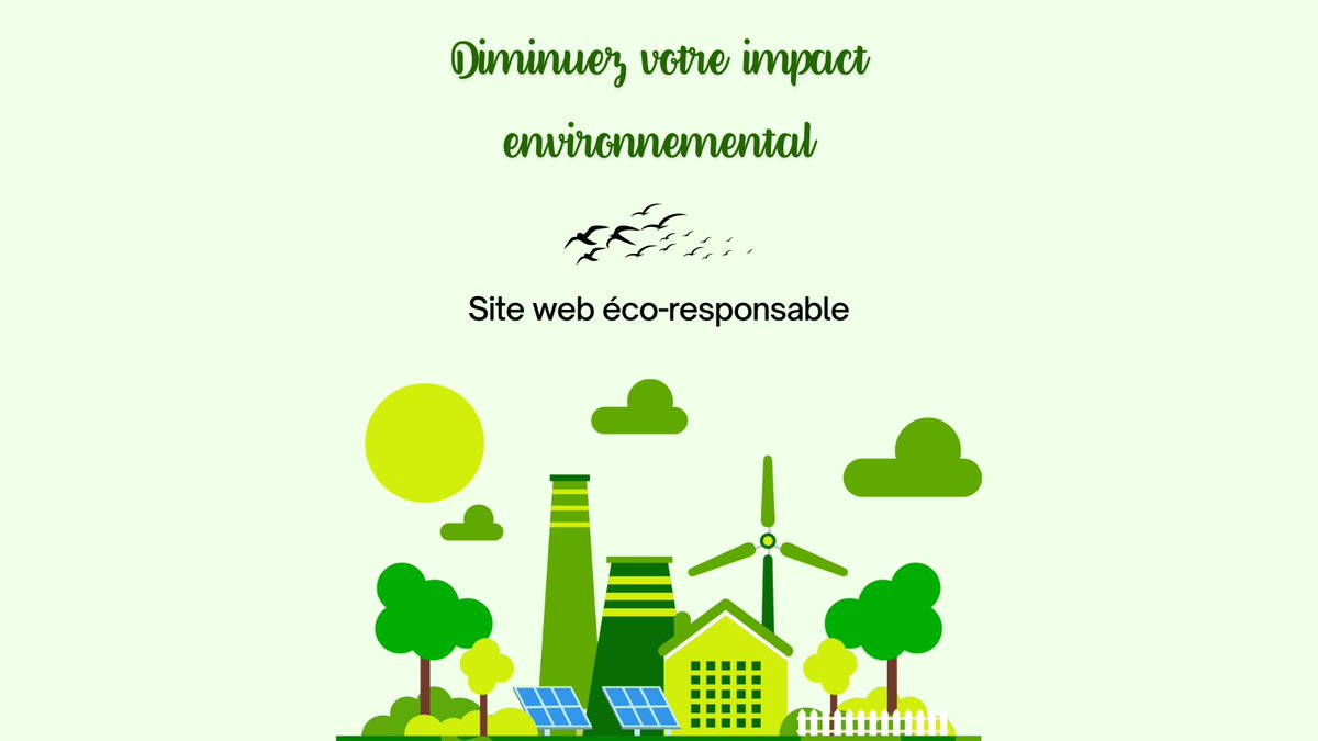 ☘️ Pourquoi concevoir un site web éco-responsable ?
linkedin.com/.../pourquoi-c…
#siteweb #siteinternet #ecoconception #impactpositif #Sarthe