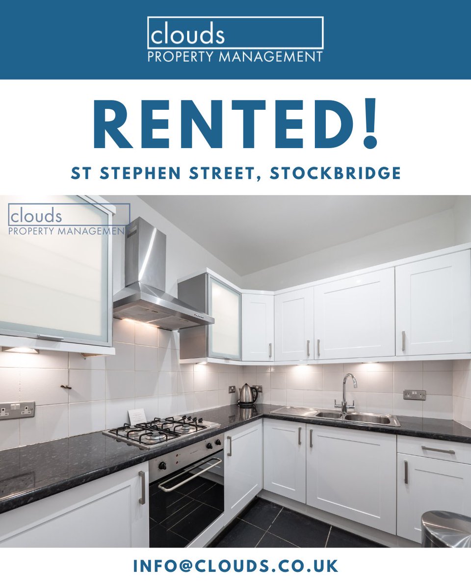 Off the market faster than you can say 'home sweet home' - this property is officially spoken for!

Let us know if you have a property that need the Clouds treatment plan...

📨 info@clouds.co.uk 📨

#Edinburgh #Property #Clouds #luxury #torent #propertytorent #lettings