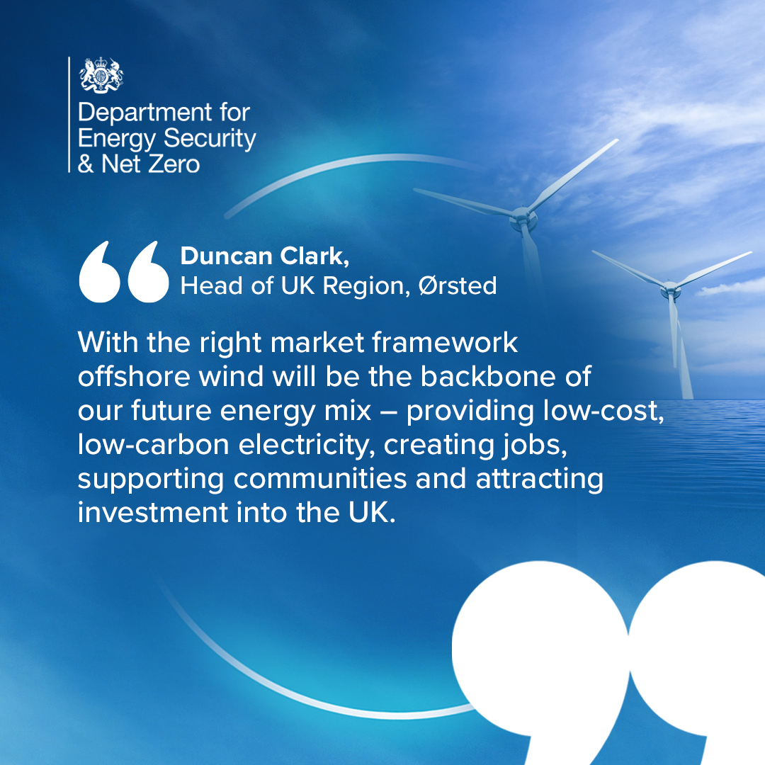 🧵 3/4 Duncan Clark, Head of the UK region at @OrstedUK on how industry, government and investors can support our booming offshore wind sector.