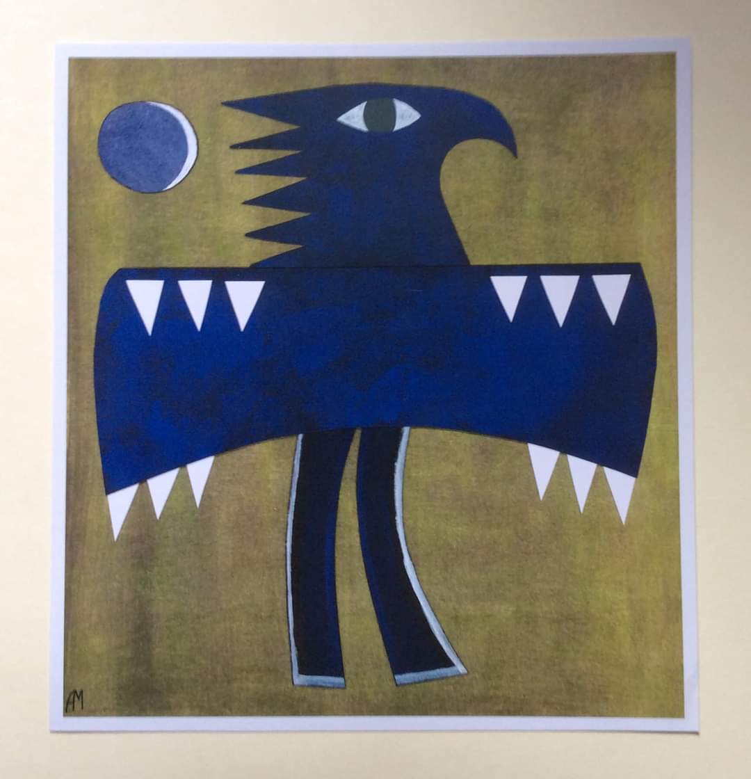 AlanMartinArt's tweet photo. Shaman thing.
Limited edition actual size (34 x 32cm) prints available.
£15 in a tube or £50 in a 40 x 40cm frame
#Edinburgh #artforsale https://t.co/s4Bz4jl9tU